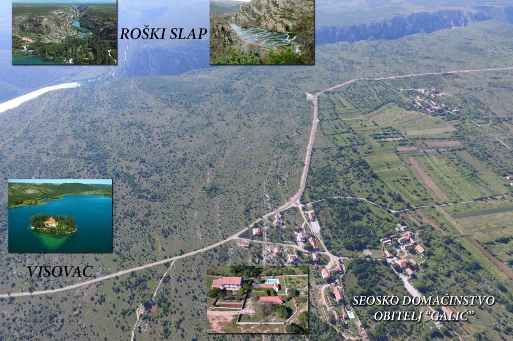 Agrotourism Galic Krka Hotel Drinovci ภายนอก รูปภาพ